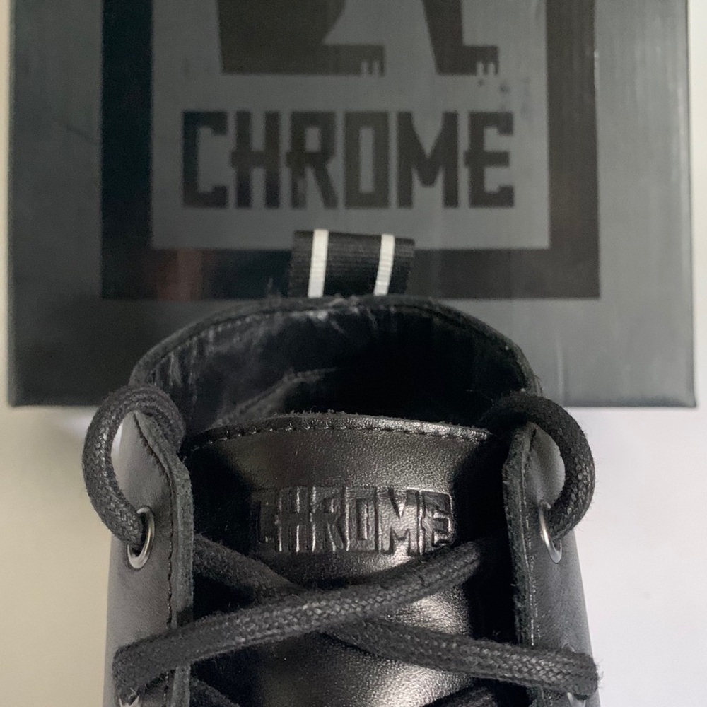 Chrome Industries 202 Mid Boot Black Leather M 10